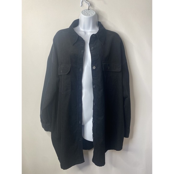 New Look Jackets & Blazers - Womens Corduroy Shacket Size 18 Barn Jacket Street Wear Oversized Fall Winter